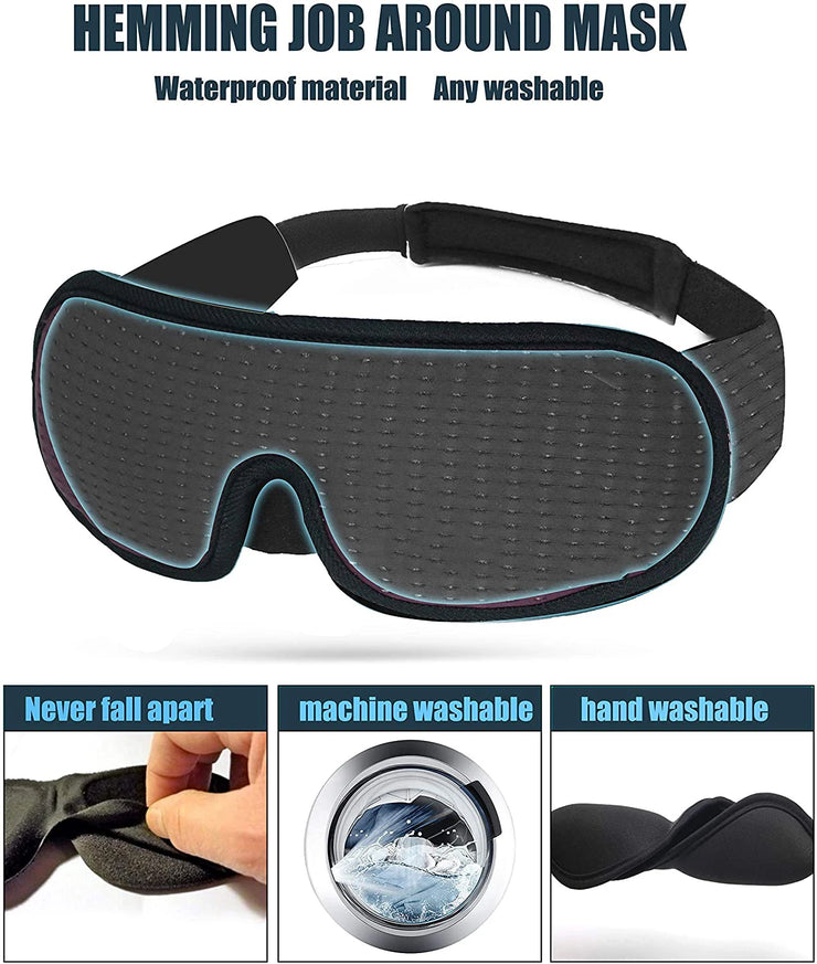 3D Contoured Sleep Mask