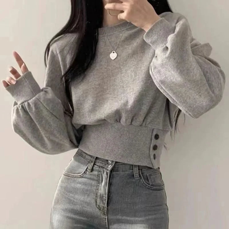 Casual Sweet Crop Top