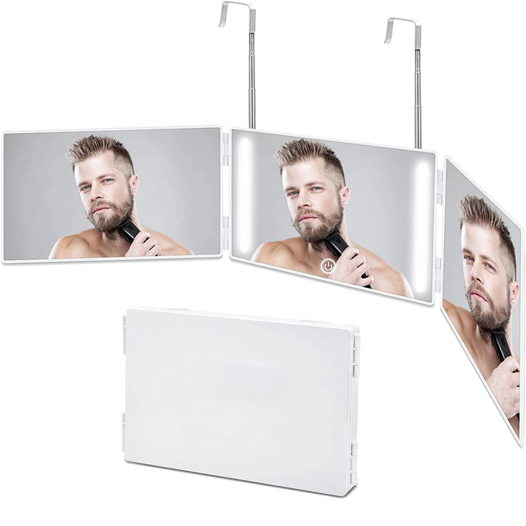 360° Adjustable 3-Way Mirror