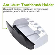 Wall-Mount Toothpaste & Brush Set