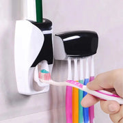 Wall-Mount Toothpaste & Brush Set