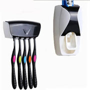 Wall-Mount Toothpaste & Brush Set