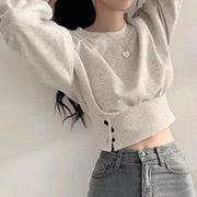 Casual Sweet Crop Top